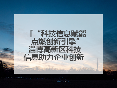 “科技信息赋能 点燃创新引擎” 淄博高新区科技信息助力企业创新发展培训会举办