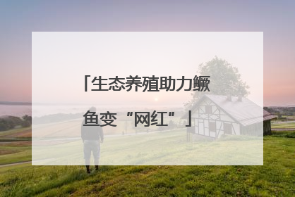 生态养殖助力鳜鱼变“网红”