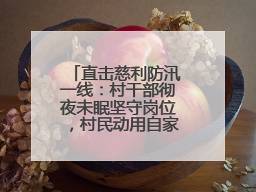直击慈利防汛一线：村干部彻夜未眠坚守岗位，村民动用自家船协助转移