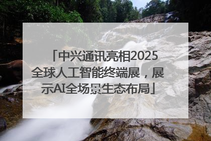 中兴通讯亮相2025全球人工智能终端展，展示AI全场景生态布局
