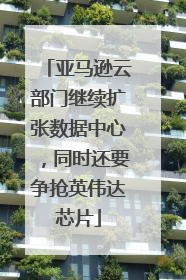 亚马逊云部门继续扩张数据中心，同时还要争抢英伟达芯片
