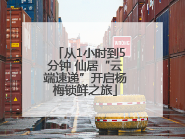 从1小时到5分钟 仙居“云端速递”开启杨梅锁鲜之旅