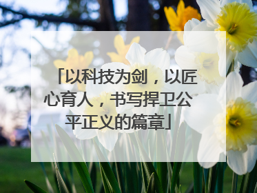 以科技为剑，以匠心育人，书写捍卫公平正义的篇章