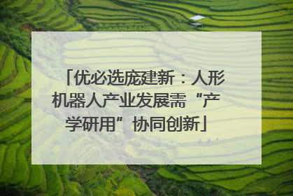 优必选庞建新：人形机器人产业发展需“产学研用”协同创新