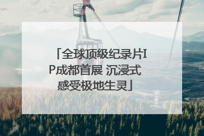全球顶级纪录片IP成都首展 沉浸式感受极地生灵
