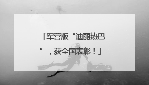 军营版“迪丽热巴”，获全国表彰！