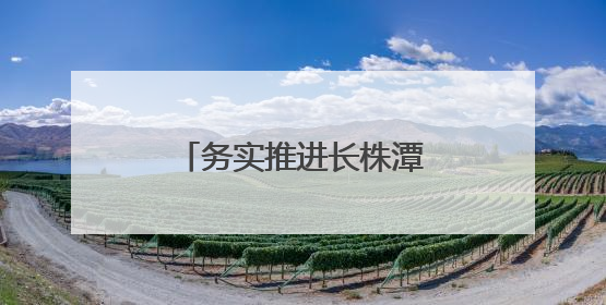 务实推进长株潭“一座城”建设