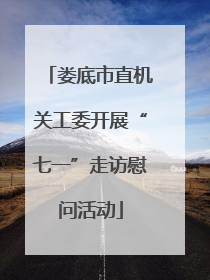 娄底市直机关工委开展“七一”走访慰问活动