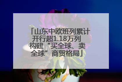 山东中欧班列累计开行超1.18万列 构建“买全球、卖全球”商贸格局
