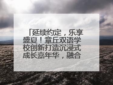 延续约定，乐享盛夏！章丘双语学校创新打造沉浸式成长嘉年华，融合音乐节再启幕！