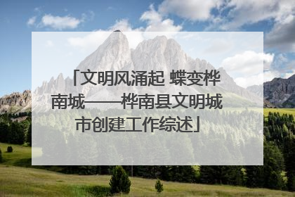 文明风涌起 蝶变桦南城——桦南县文明城市创建工作综述