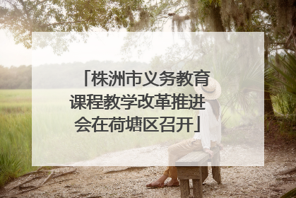 株洲市义务教育课程教学改革推进会在荷塘区召开