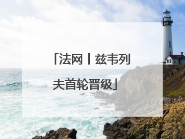 法网丨兹韦列夫首轮晋级