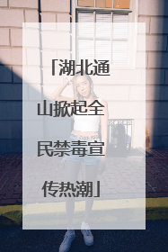 湖北通山掀起全民禁毒宣传热潮