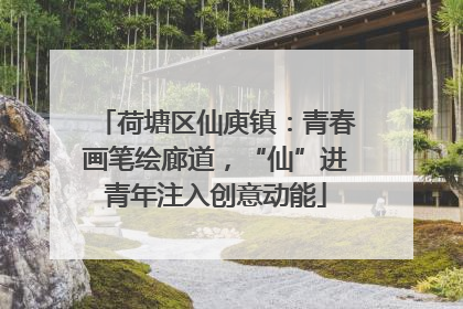 荷塘区仙庾镇：青春画笔绘廊道，“仙”进青年注入创意动能