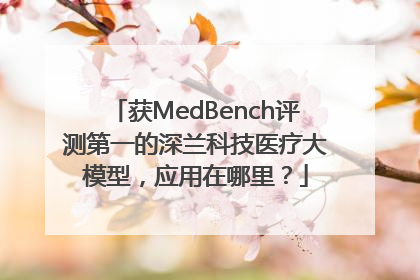获MedBench评测第一的深兰科技医疗大模型，应用在哪里？