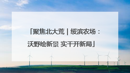 聚焦北大荒｜绥滨农场：沃野绘新景 实干开新局