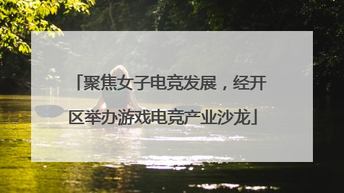 聚焦女子电竞发展，经开区举办游戏电竞产业沙龙