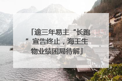 逾三年易主“长跑”宣告终止，海王生物业绩困局待解