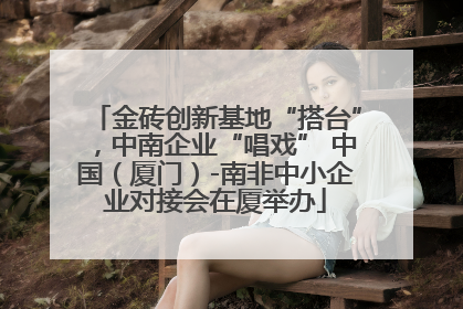 金砖创新基地“搭台”，中南企业“唱戏” 中国（厦门）-南非中小企业对接会在厦举办