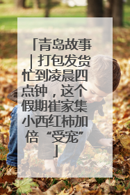 青岛故事｜打包发货忙到凌晨四点钟，这个假期崔家集小西红柿加倍“受宠”