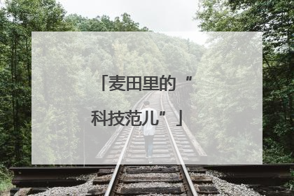 麦田里的“科技范儿”