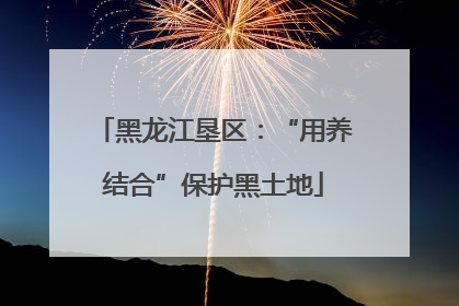 黑龙江垦区：“用养结合”保护黑土地