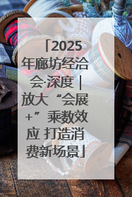 2025年廊坊经洽会·深度｜放大“会展+”乘数效应 打造消费新场景