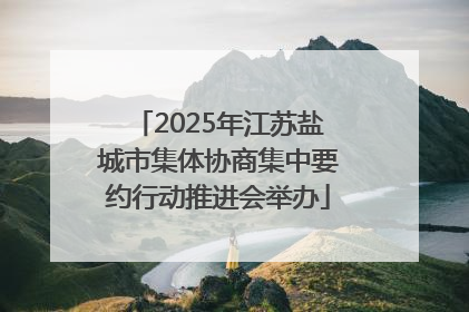 2025年江苏盐城市集体协商集中要约行动推进会举办