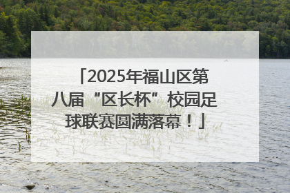 2025年福山区第八届“区长杯”校园足球联赛圆满落幕！